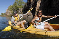 Katherine Gorge - (at own expense and seasonal) - choice a Cruise or Canoe