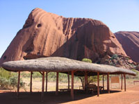 Uluru rest area - Aboriginal Cultural experience in Uluru Kata Tjuta National Park - NT Tourism.